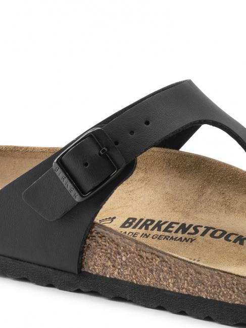 GIZEH BIRKO-FLOR Sandale tong noir - Chaussures unisexe