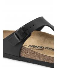 BIRKENSTOCK GIZEH BIRKO-FLOR Sandale tong noir - Chaussures unisexe - 6