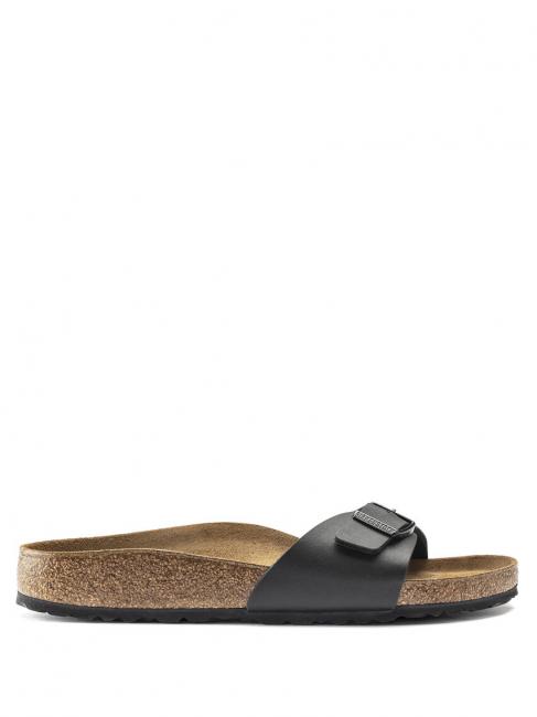 MADRID BIRKO FLOR Sandale pantoufle noir - Chaussures unisexe