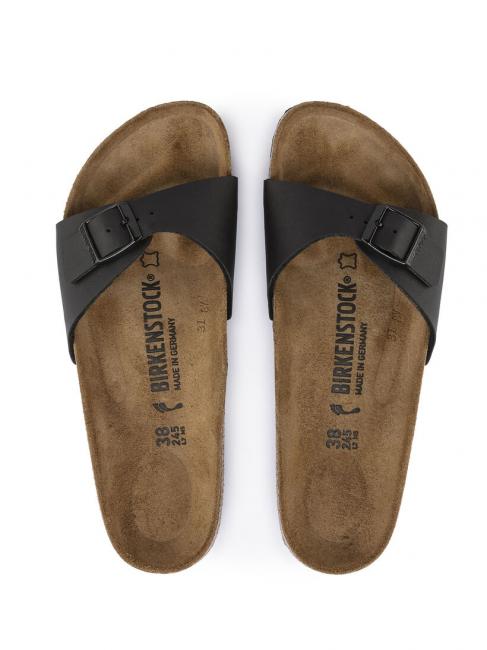 MADRID BIRKO FLOR Sandale pantoufle noir - Chaussures unisexe