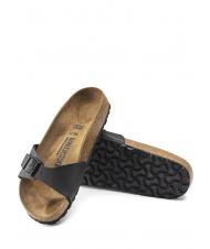 BIRKENSTOCK MADRID BIRKO FLOR Sandale pantoufle noir - Chaussures unisexe - 5