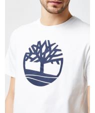 TIMBERLAND KBEC RIVER T-shirt &agrave; manches courtes blanc - T-shirt - 3