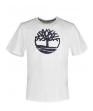TIMBERLAND KBEC RIVER T-shirt &agrave; manches courtes blanc - T-shirt - 4