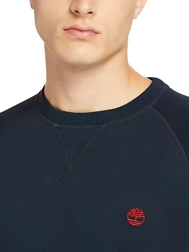 ER BASIC REGULAR Sweat &agrave; col rond saphir noir - Pulls molletonn&eacute;s