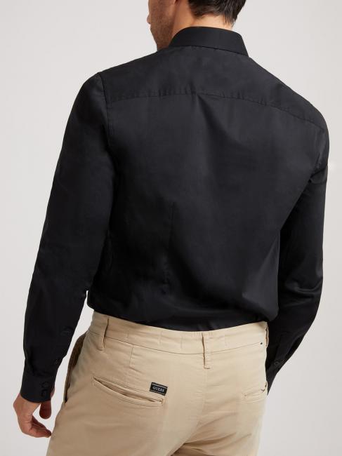 CORE  Chemise en coton extensible jetbla - Chemises pour hommes