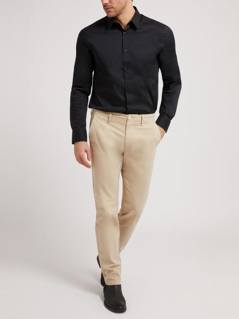 CORE  Chemise en coton extensible jetbla - Chemises pour hommes