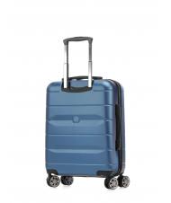 DELSEY COMETE + Chariot &agrave; bagages &agrave; main Spinner glace bleue - Valises cabine - 3