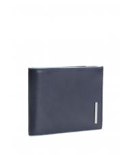 PIQUADRO BLUE SQUARE Portefeuille  bleu - Portefeuilles Homme - 3