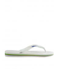 HAVAIANAS BRASIL LOGO Les tongs pour hommes blanc - Chaussures unisexe - 3