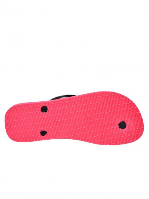 TOP LOGOMANIA 2 Tongs ROUGE RUBIS - Chaussures Femme