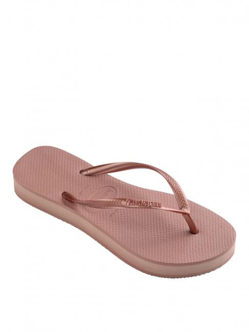 SLIM FLATFORM Tongs SLIM FLATFORM pour femmes CROCUS / ROSE - Chaussures Femme