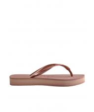 HAVAIANAS SLIM FLATFORM Tongs SLIM FLATFORM pour femmes CROCUS / ROSE - Chaussures Femme - 3