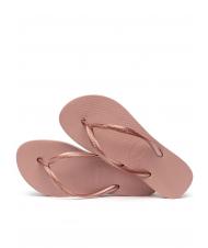 HAVAIANAS SLIM FLATFORM Tongs SLIM FLATFORM pour femmes CROCUS / ROSE - Chaussures Femme - 4