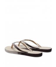 HAVAIANAS SLIM SPARKLE II Tongs SAND / GREY - Chaussures Femme - 4