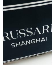 TRUSSARDI CITY POCKET Pochette à main bleu de shanghai - Sacs pour Femme - 3