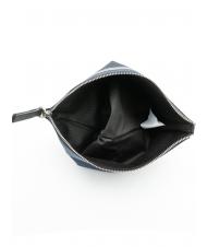 TRUSSARDI CITY POCKET Pochette à main bleu de shanghai - Sacs pour Femme - 5