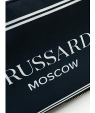 TRUSSARDI CITY POCKET Pochette à main bleu de moscou - Sacs pour Femme - 3