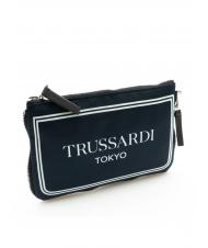 TRUSSARDI CITY POCKET Pochette à main bleu de tokyo - Sacs pour Femme - 2