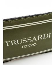 TRUSSARDI CITY POCKET Pochette à main vert tokyo - Sacs pour Femme - 3