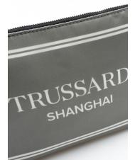 TRUSSARDI CITY POCKET Pochette à main gris shanghai - Sacs pour Femme - 4