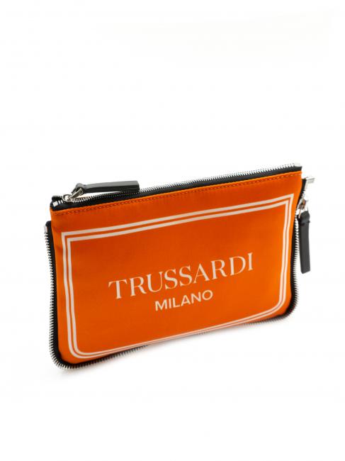 CITY POCKET Pochette &agrave; main milan orange - Sacs pour Femme