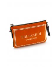 TRUSSARDI CITY POCKET Pochette à main orange de shanghai - Sacs pour Femme - 2