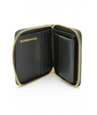 BORBONESE CLASSICA  Portefeuille moyen zippé OP / NATUREL / NOIR - Sacs de voyage - 2