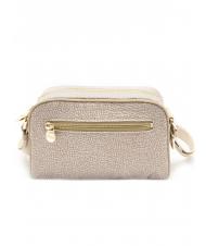 BORBONESE BORBONAIS Mini sac &agrave; bandouli&egrave;re, en tissu sable - Sacs pour Femme - 4