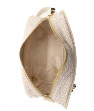 BORBONESE BORBONAIS Mini sac &agrave; bandouli&egrave;re, en tissu sable - Sacs pour Femme - 5