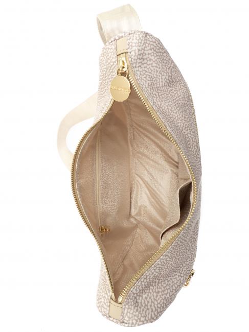 BORBONAIS Sac Hobo LUNA, petit sable - Sacs pour Femme