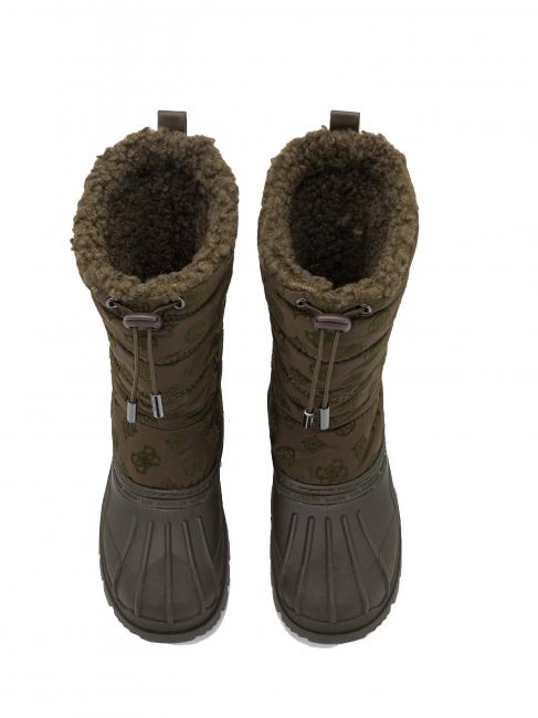 AMORO Chaussures après-ski Olives - Chaussures Femme