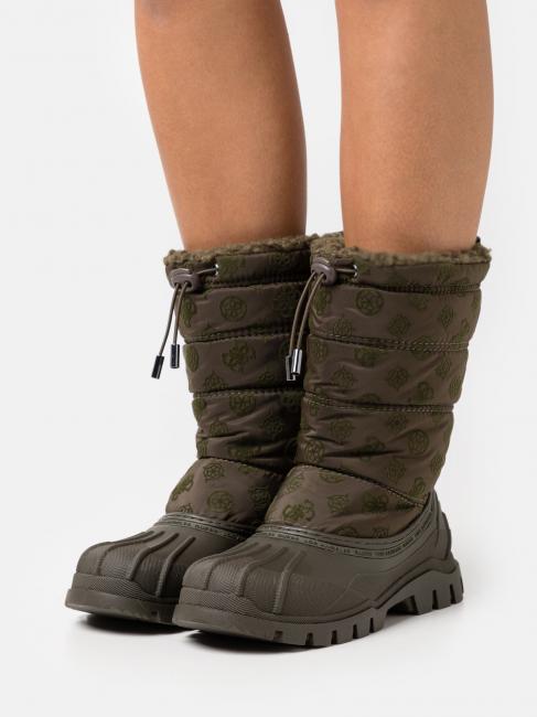 amoro stivaletto 3cm Chaussures apr&egrave;s-ski Olives - Chaussures Femme
