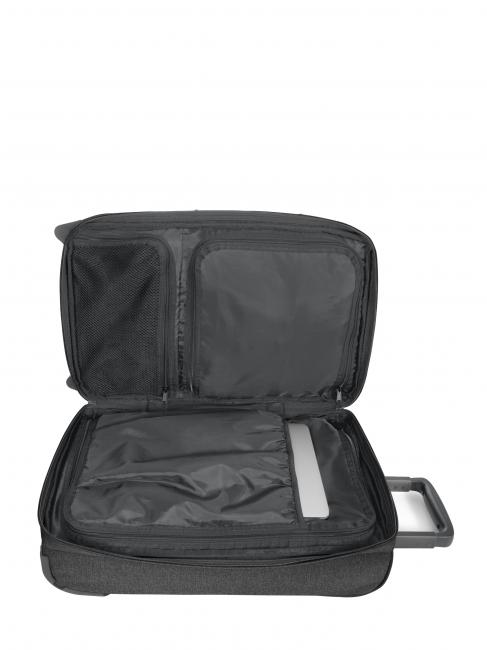 DOUBLE TRANVERZ S Chariot &agrave; bagages &agrave; main BlackDenim - Valises cabine