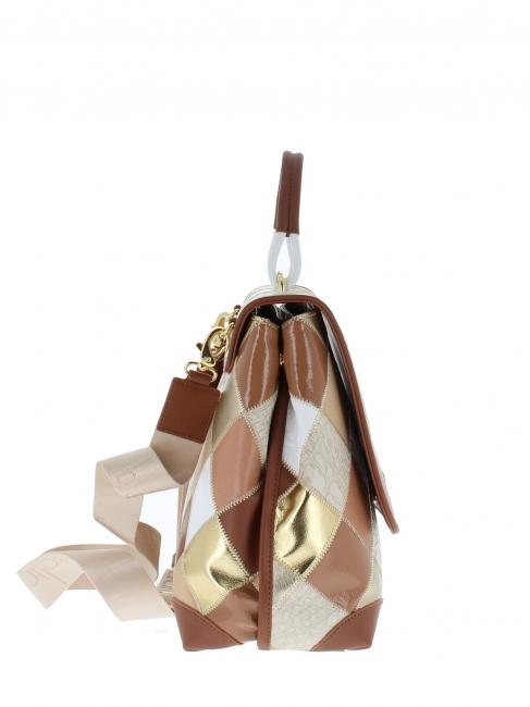 PATCH Sac &agrave; main, avec bandouli&egrave;re BEIGE - Sacs pour Femme