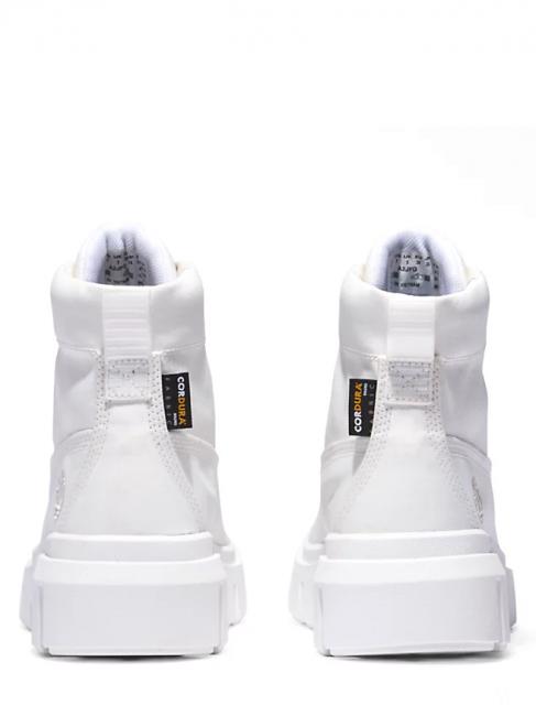GREYFIELD Bottines en toile blanc de blanc - Chaussures Femme