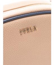 FURLA CARA Oasi Mini sac &agrave; bandouli&egrave;re pierre de lune + bleu d - Sacs pour Femme - 3