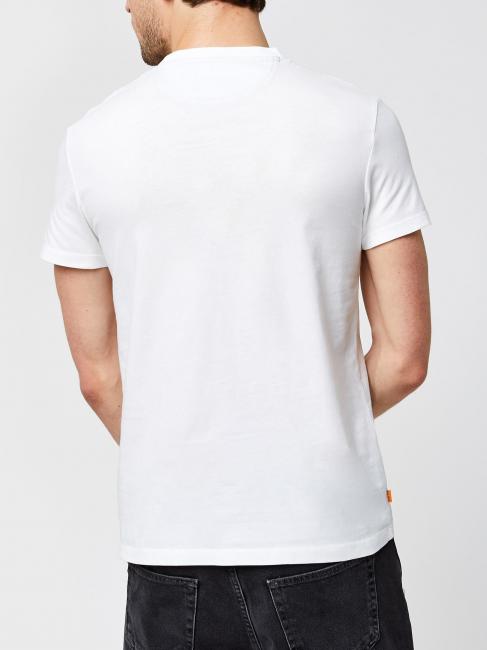 SS DUNRIVER CREW T-shirt en cotton blanc - T-shirt