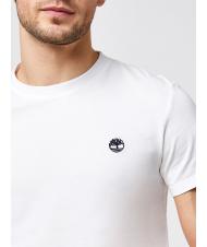 TIMBERLAND SS DUNRIVER CREW T-shirt en cotton blanc - T-shirt - 3