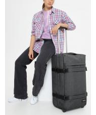 EASTPAK TRANSIT'R M Chariot de taille moyenne BlackDenim - Valises Semi-rigides - 6