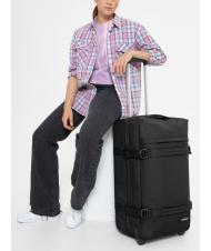 EASTPAK TRANSIT'R M Chariot de taille moyenne NOIR - Valises Semi-rigides - 6