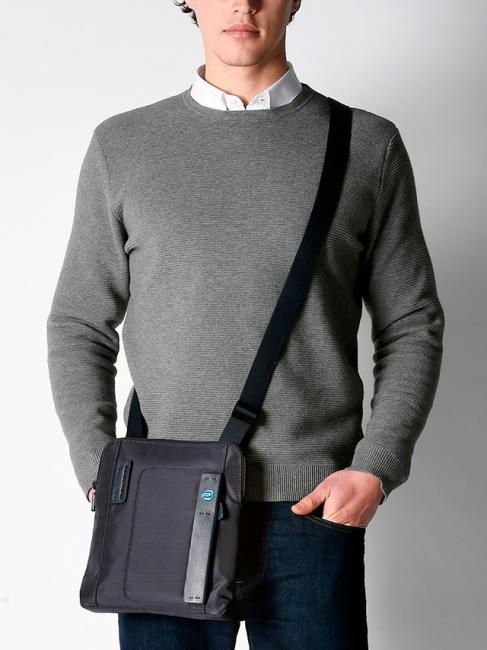 Sacoche homme Ligne P16 CHEVRON BLEU - Sacs en Bandoulières pour Homme