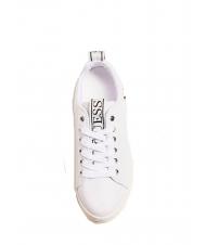 GUESS RIVET 3 Baskets Femme blanc - Chaussures Femme - 4