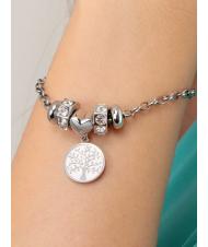 MORELLATO DROPS 2 BEADS Bracelet avec arbre de vie ARGENT - Bracelets - 2