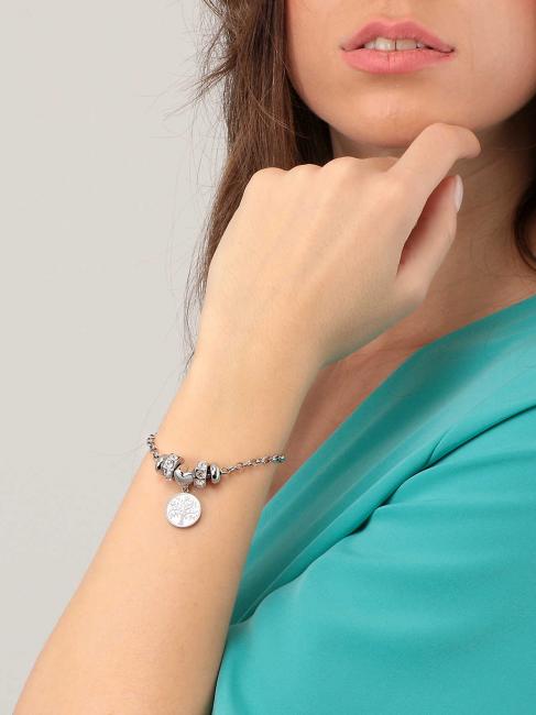 DROPS 2 BEADS Bracelet avec arbre de vie ARGENT - Bracelets