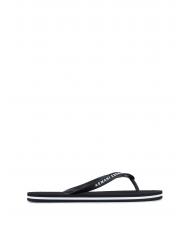 ARMANI EXCHANGE FLIP FLOP Tongs Noir / noir - Chaussures Homme - 2