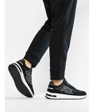 ARMANI EXCHANGE DUSSELDORF Baskets Homme Noir / noir - Chaussures Homme - 7