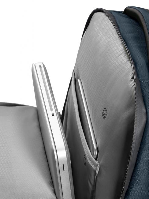 BIZ2GO Sac &agrave; dos d'excursion d'une journ&eacute;e, support pour ordinateur 15,6 " bleu profond - Sacs &agrave; dos pour ordinateur portable