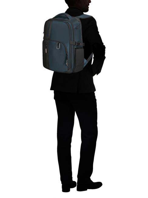 BIZ2GO Sac &agrave; dos d'excursion d'une journ&eacute;e, support pour ordinateur 15,6 " bleu profond - Sacs &agrave; dos pour ordinateur portable