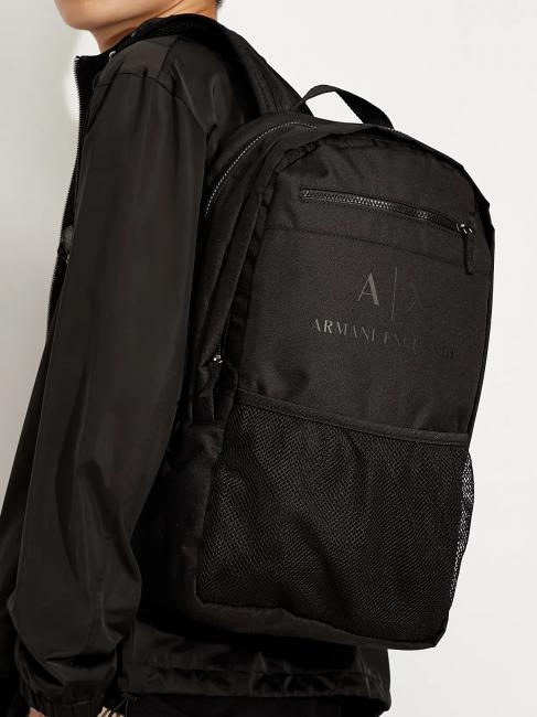 ZAINO Fabriqu&eacute; en polyester Noir - Sacs &agrave; dos pour ordinateur portable