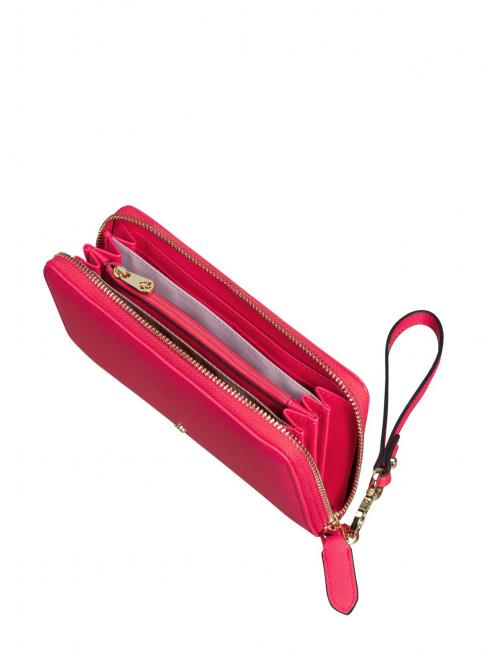 WAVY Portefeuille avec manchette rose framboise - Portefeuilles Femme